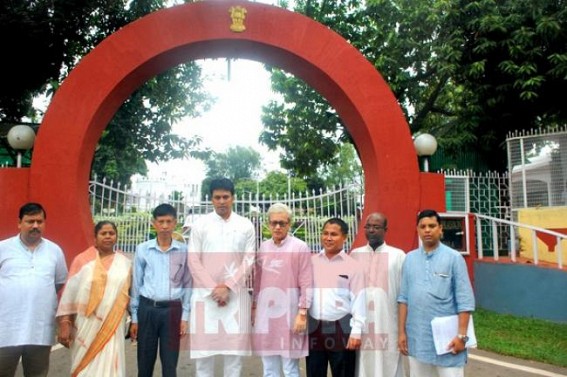 BJP demands Governor Intervention into August 23 mayhem, placed deputation BJP demands Governor Intervention into August 23 mayhem, placed deputation